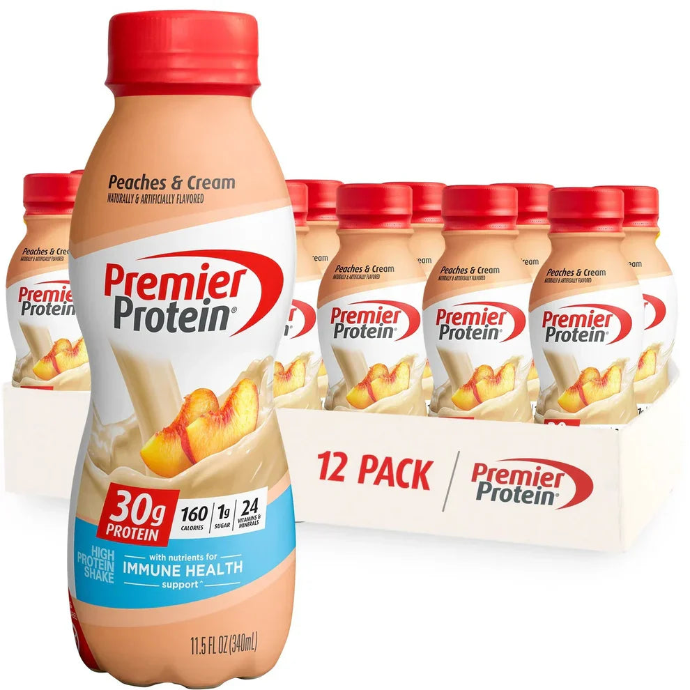 High Protein Shake, 30g Protein, 1g Sugar, 12 Pack