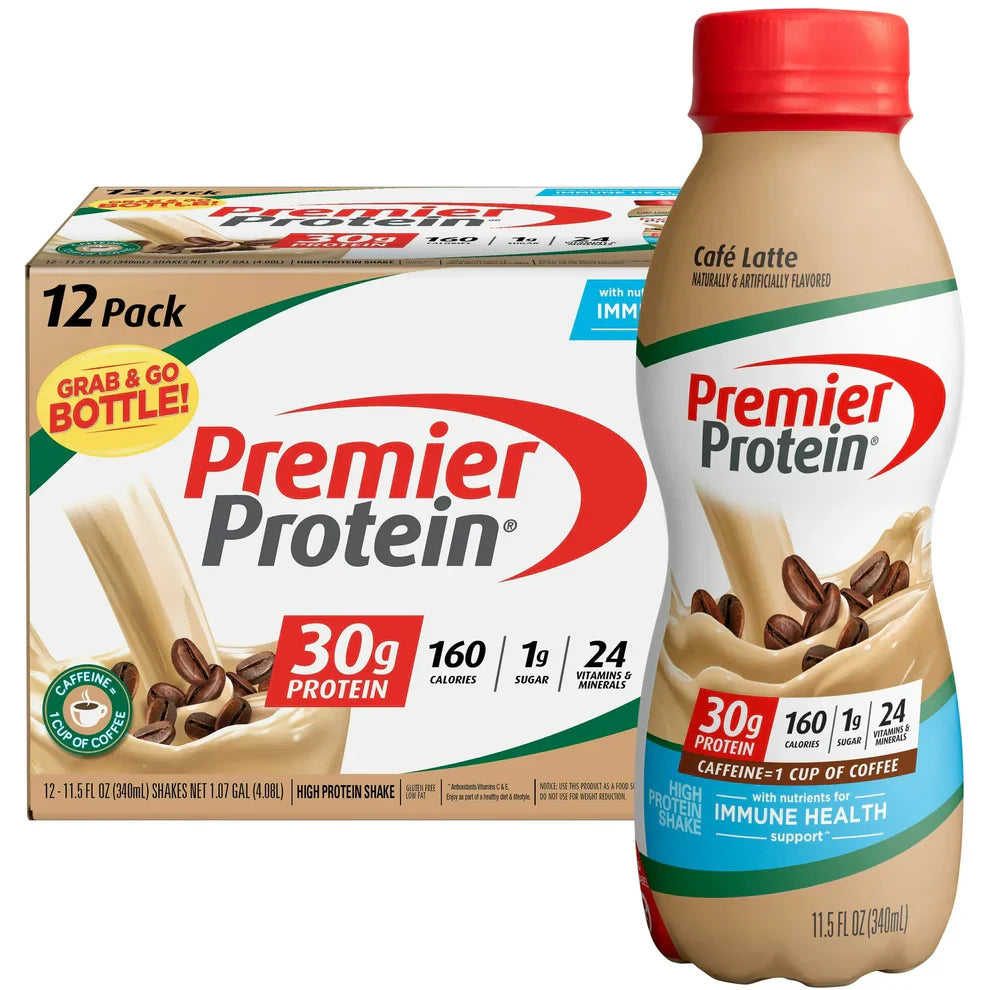 High Protein Shake, 30g Protein, 1g Sugar, 12 Pack