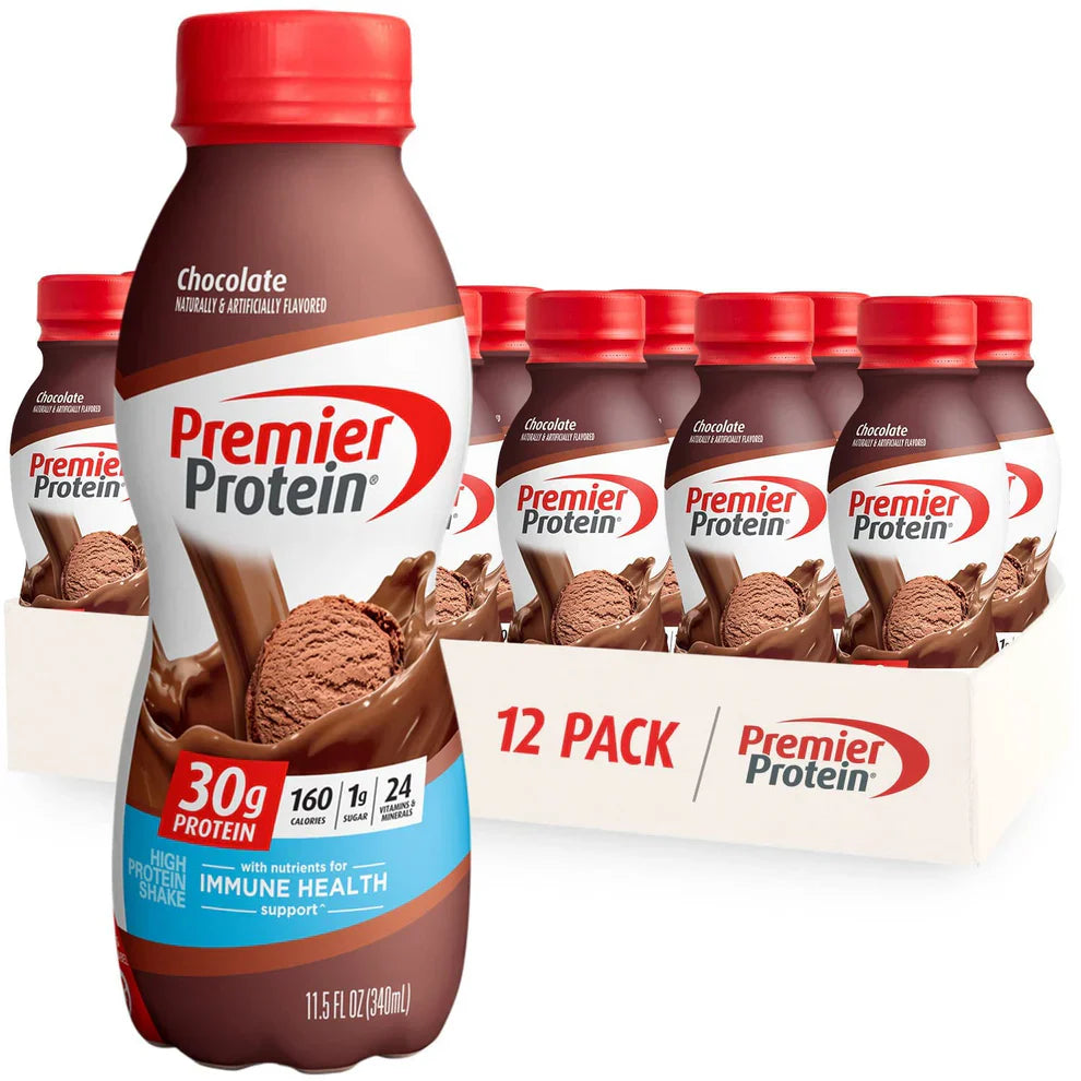 High Protein Shake, 30g Protein, 1g Sugar, 12 Pack