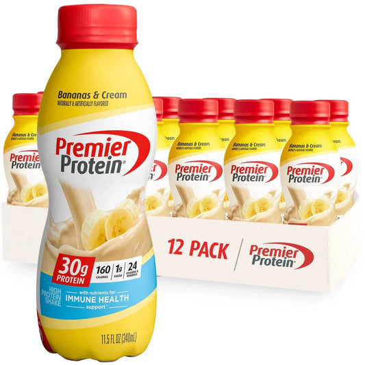 High Protein Shake, 30g Protein, 1g Sugar, 12 Pack