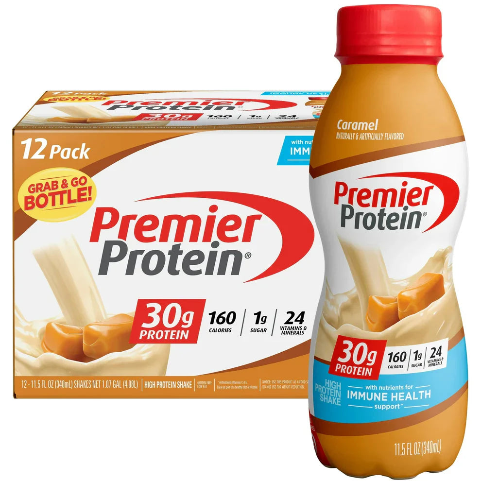 High Protein Shake, 30g Protein, 1g Sugar, 12 Pack