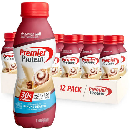 High Protein Shake, 30g Protein, 1g Sugar, 12 Pack