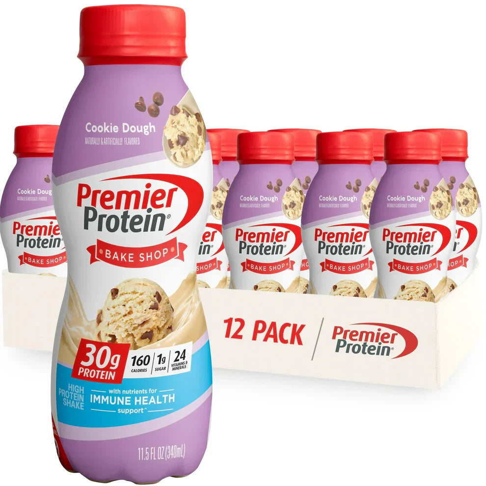 High Protein Shake, 30g Protein, 1g Sugar, 12 Pack