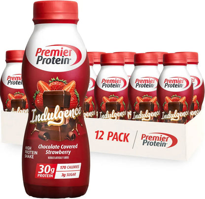 High Protein Shake, 30g Protein, 1g Sugar, 12 Pack